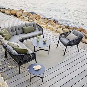 Ocean modulsofa - Dark grey, hjørnedel - Cane-line