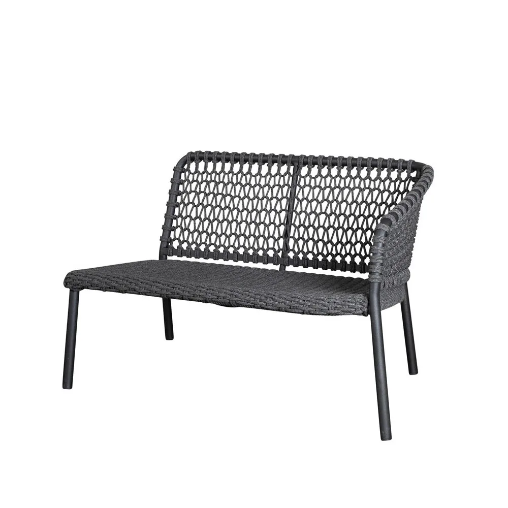 Ocean modulsofa, Dark grey, venstre Cane-line