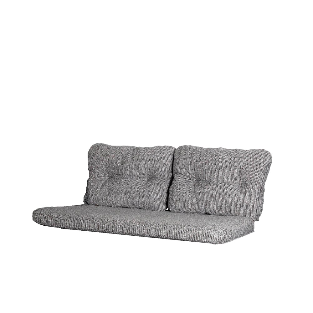 Cane-line Ocean sofapute Cane-Line vevet dark grey, venstre/hyre