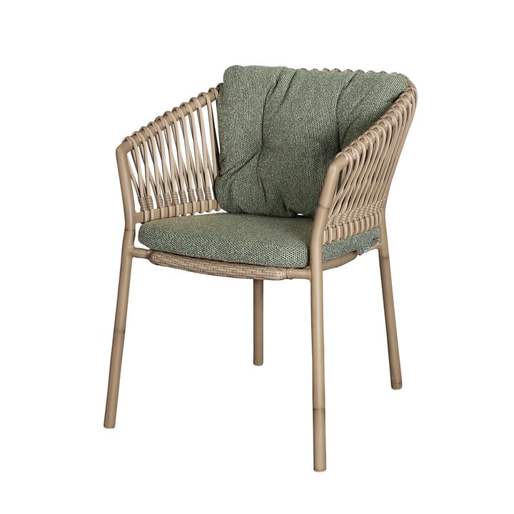Ocean/Basket/Moments putesett stol, Wove dark green Cane-line