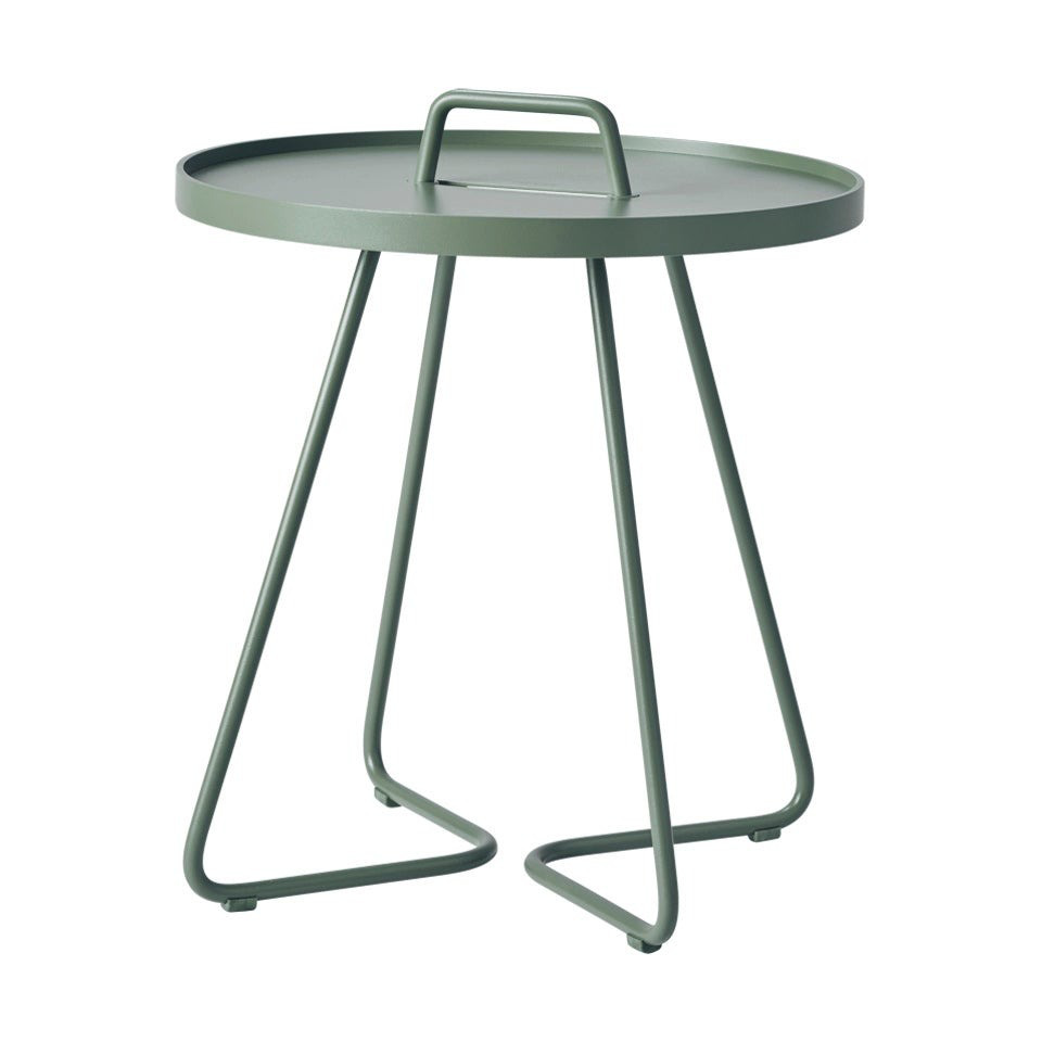 Cane-line One The Move bord Ø44 cm Dusty green