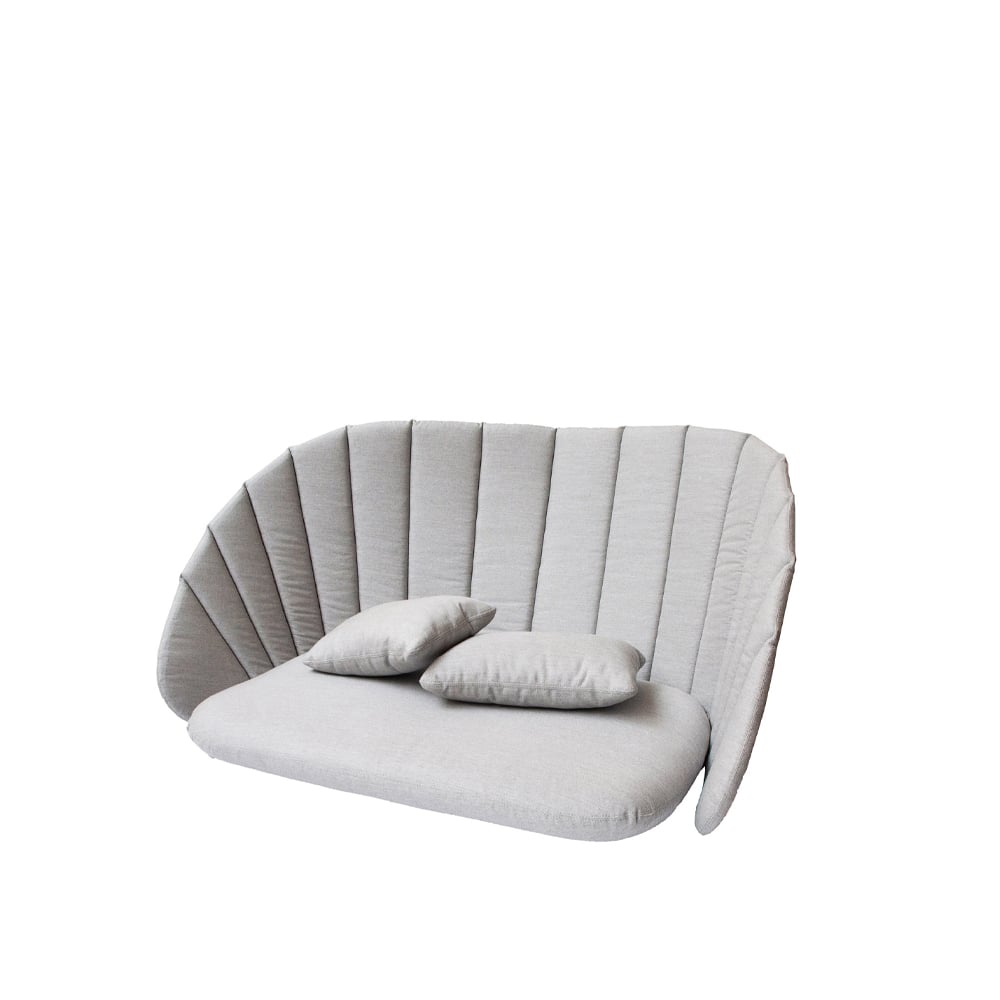 Cane-line, Peacock 2 seter. Sofa Dynset lysegrå