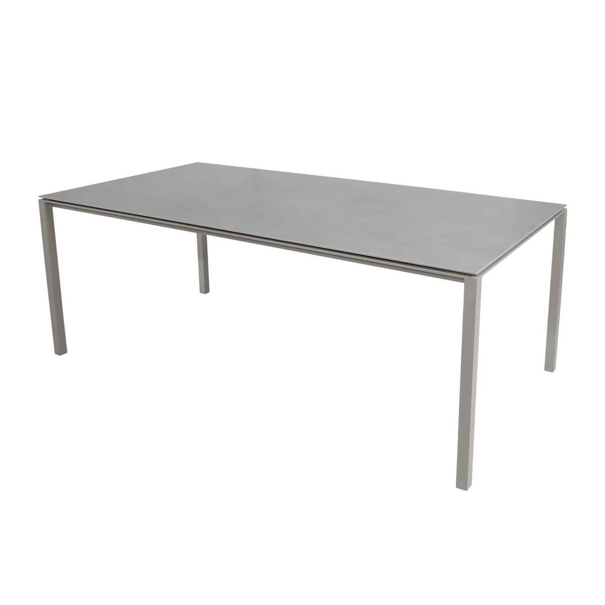 Cane-line Pure bord 200x100 cm Betong grå-taupe
