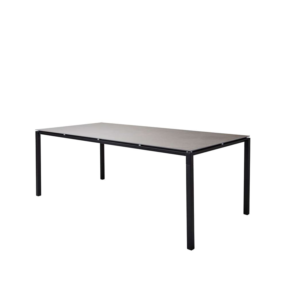 Bilde av Cane-line Pure spisebord Basalt grey-lava grey 200x100 cm