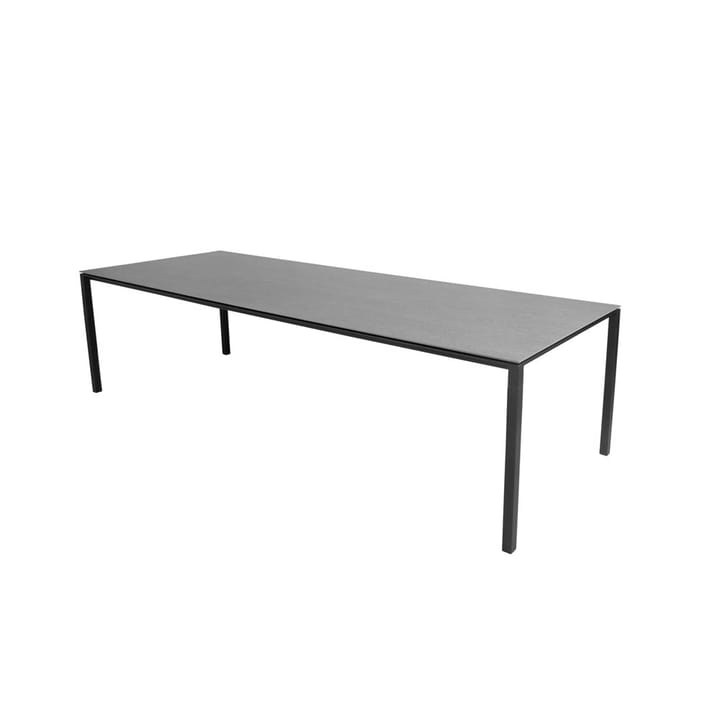 Pure spisebord - Basalt grey-lava grey 280x100 cm - Cane-line
