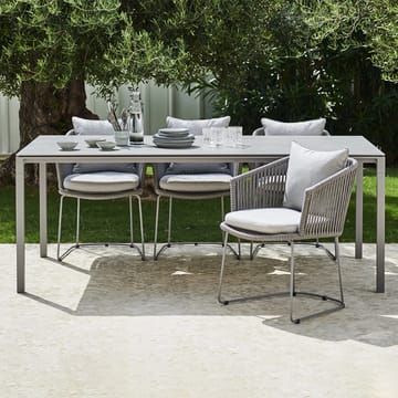 Pure spisebord - Concrete grey-hvit 200x100 cm - Cane-line