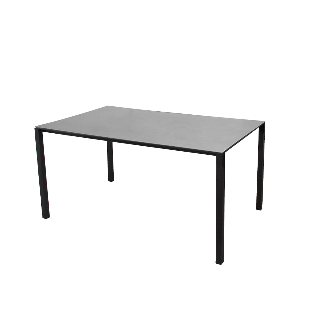 Cane-line Pure spisebord Concrete grey- lava grey 150x90 cm