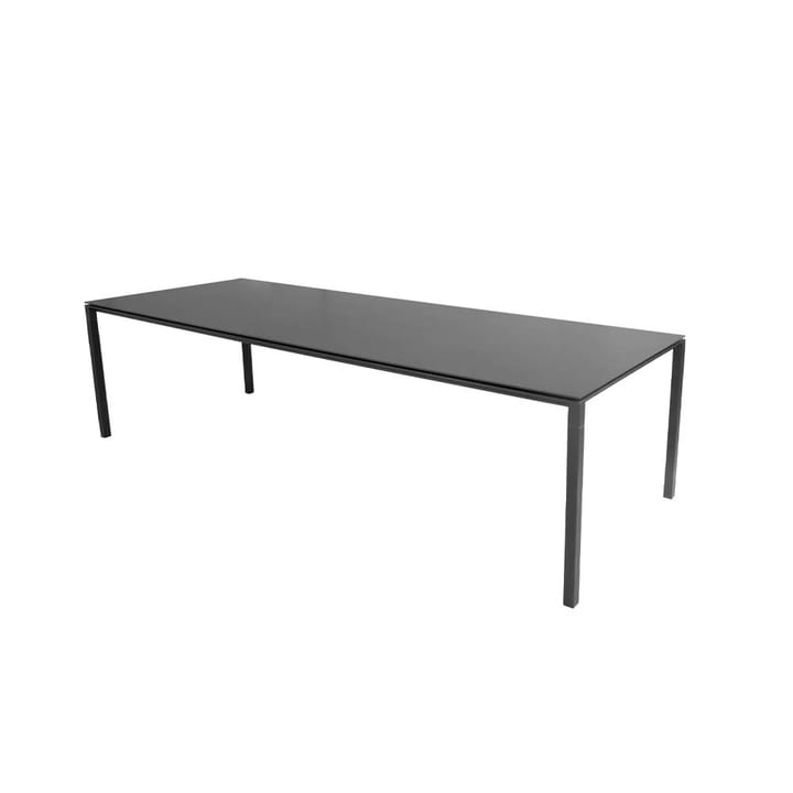 Pure spisebord - Nero-lava grå 280x100 cm - Cane-line