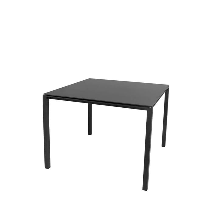 Pure spisebord - Nero-lava grey 100x100 cm - Cane-line