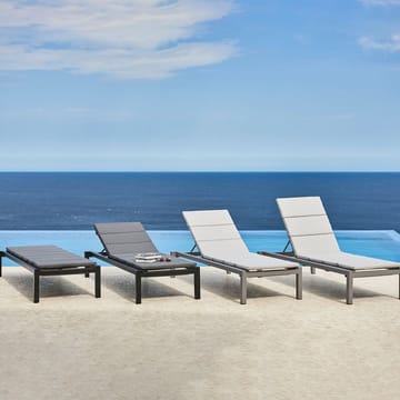 Relax solseng - Cane-Line Natté grey, inkl pute - Cane-line