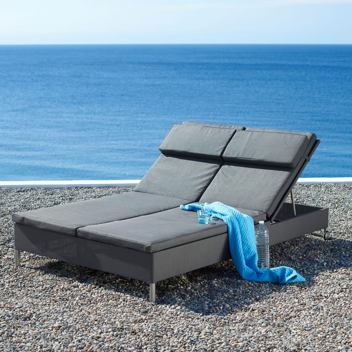 Rest solseng, Cane-Line Natté grey, dobbel Cane-line