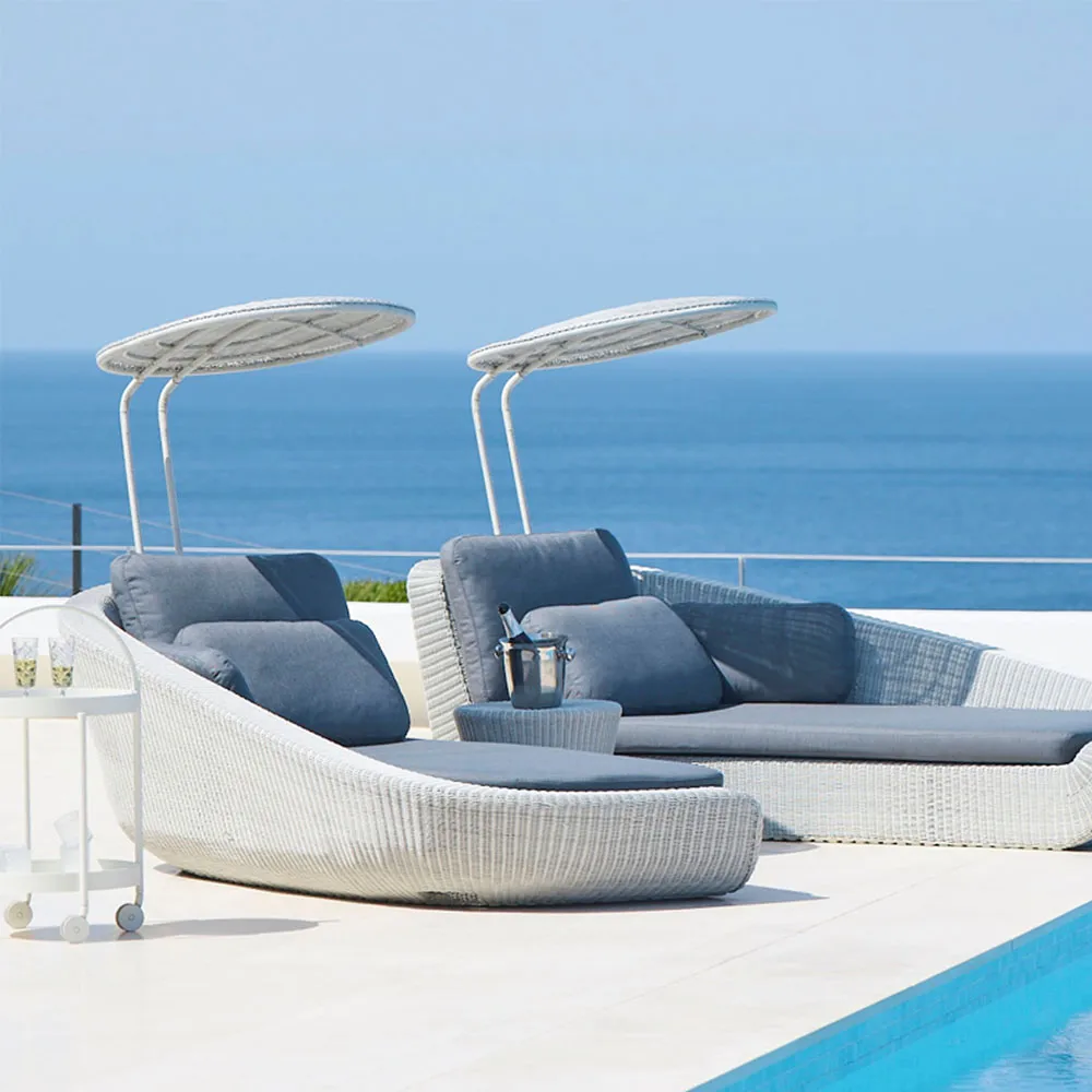 Savannah dagseng, White grey, høyere Cane-line