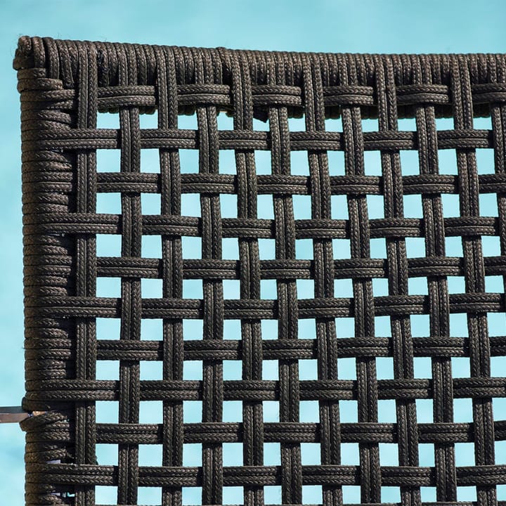 Straw loungestol, Antrasitt Cane-line