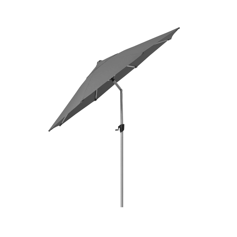 Cane-line Sunshade Tilt parasoll 300 cm Anthracite | Skandinavisk Design | Grå