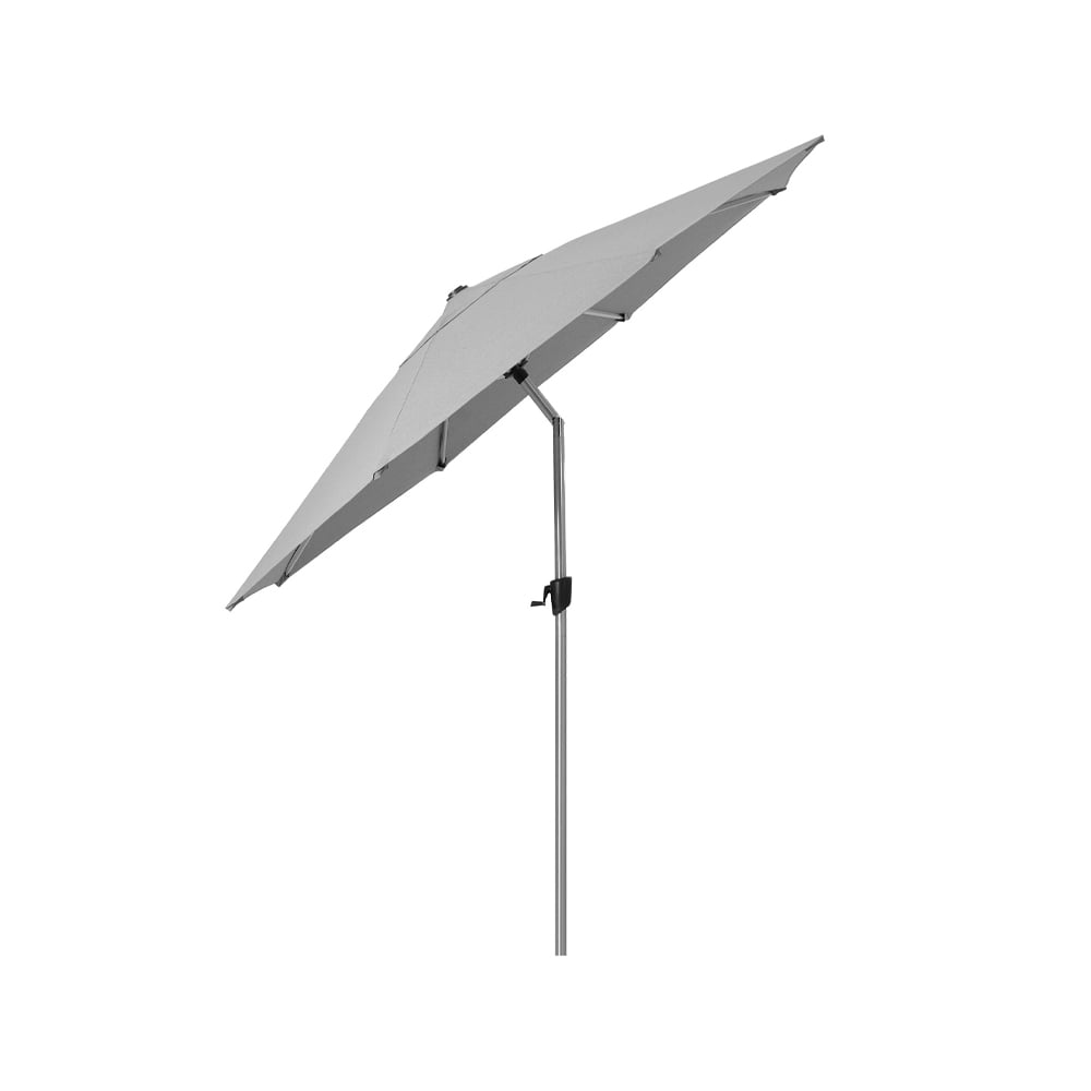 Cane-line Sunshade Tilt parasoll 300 cm Light grey | Skandinavisk Design | Grå