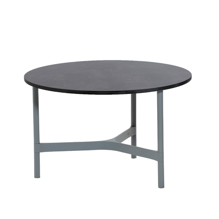 Twist sofabord Medium Ø70 cm - Dark grey-light grey - Cane-line