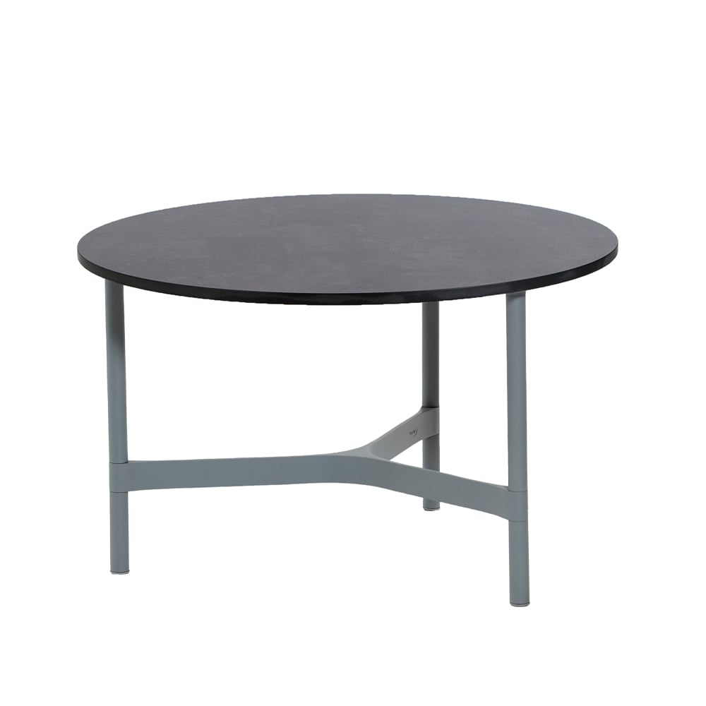 Twist sofabord Medium Ø70 cm Dark grey-light grey
