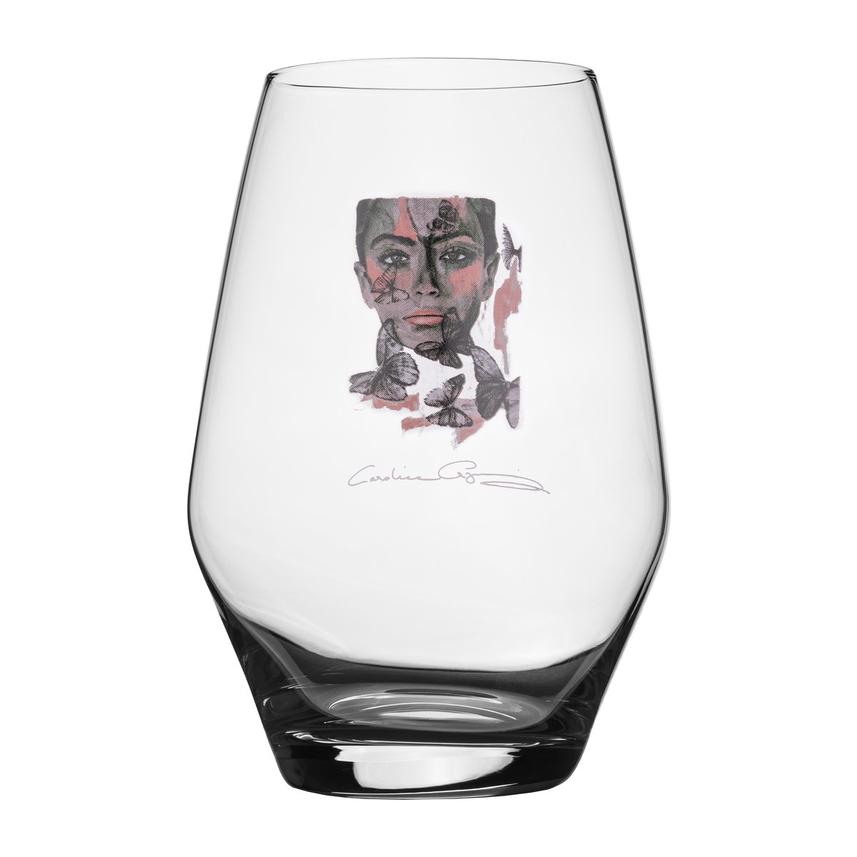 Carolina Gynning Butterfly Queen drikkeglass 35 cl