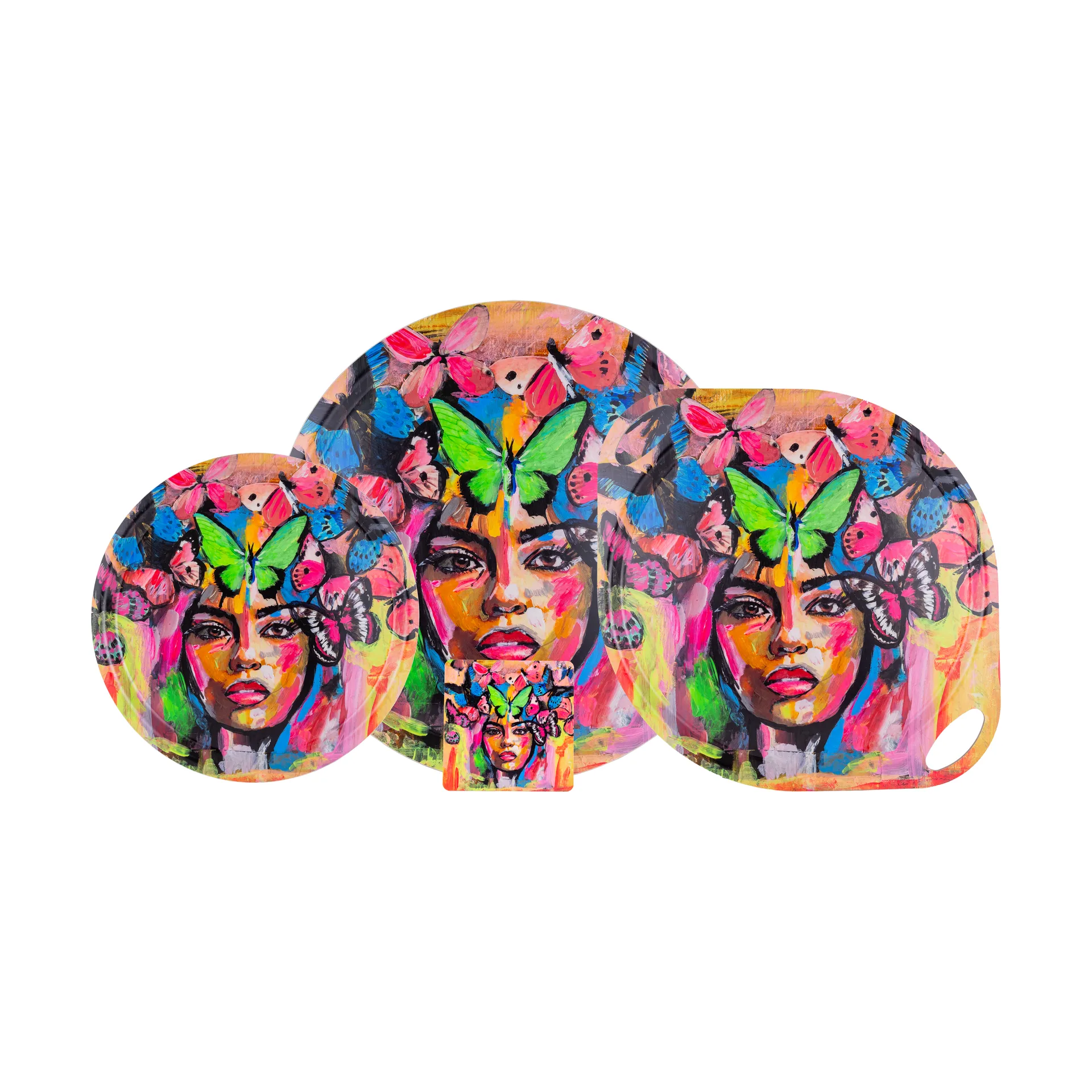 Coming back to life brett Ø46 cm, Multi Carolina Gynning