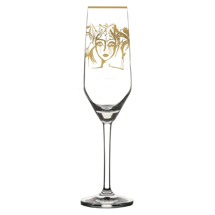 Gold Edition Slice of Life champagneglass - 30 cl - Carolina Gynning