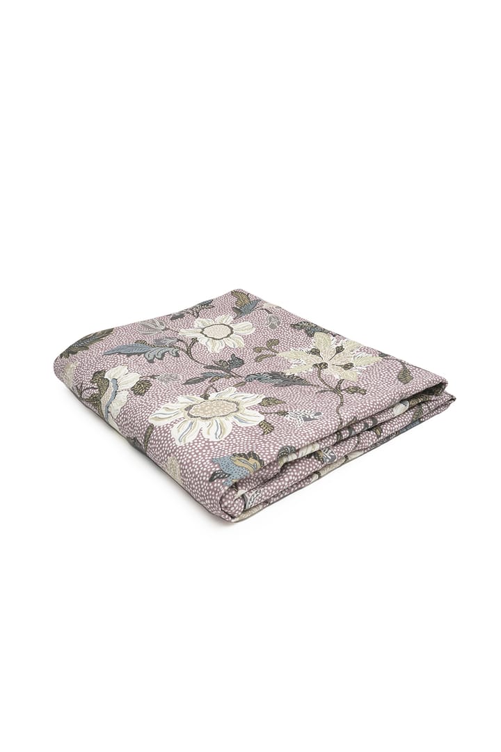 Duk 145x250 cm lin, Blomstrete rosa Ceannis