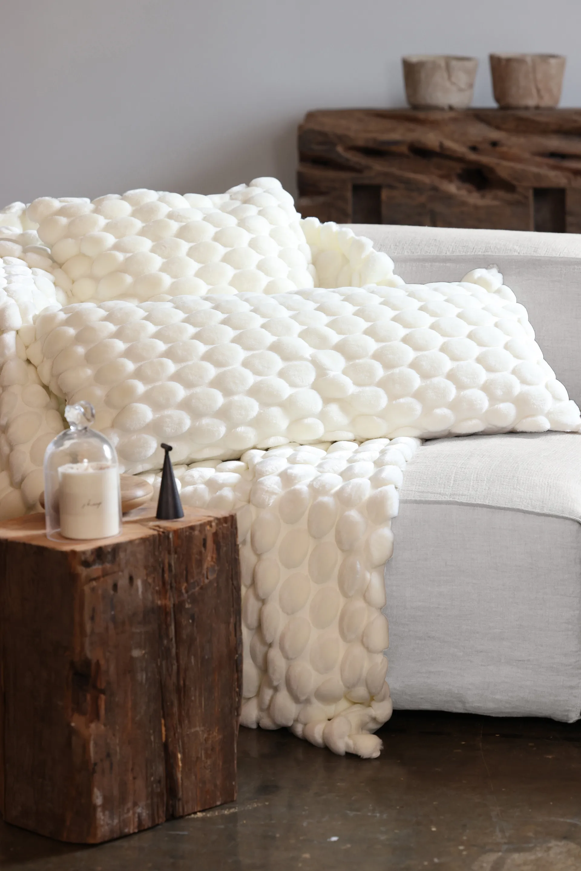 Egg Collection putetrekk 40x90 cm, Hvit Ceannis