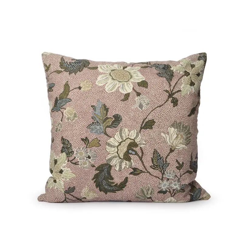 Flower putetrekk 50x50 cm, Dusty pink Ceannis