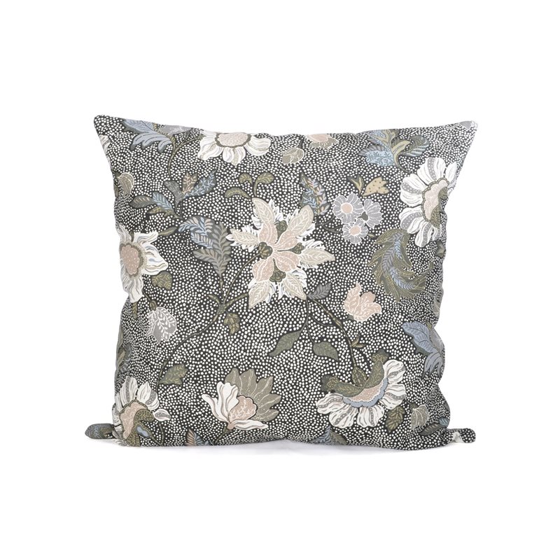 Bilde av Ceannis Flower putetrekk 50x50 cm Svart