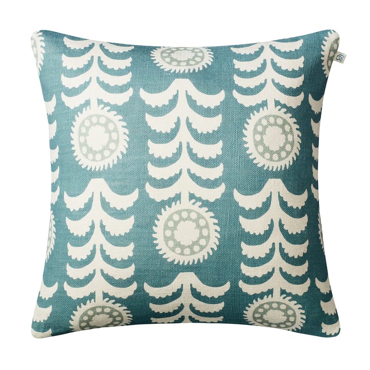 Alok putetrekk 50 x 50 cm - White-blue-aqua - Chhatwal & Jonsson