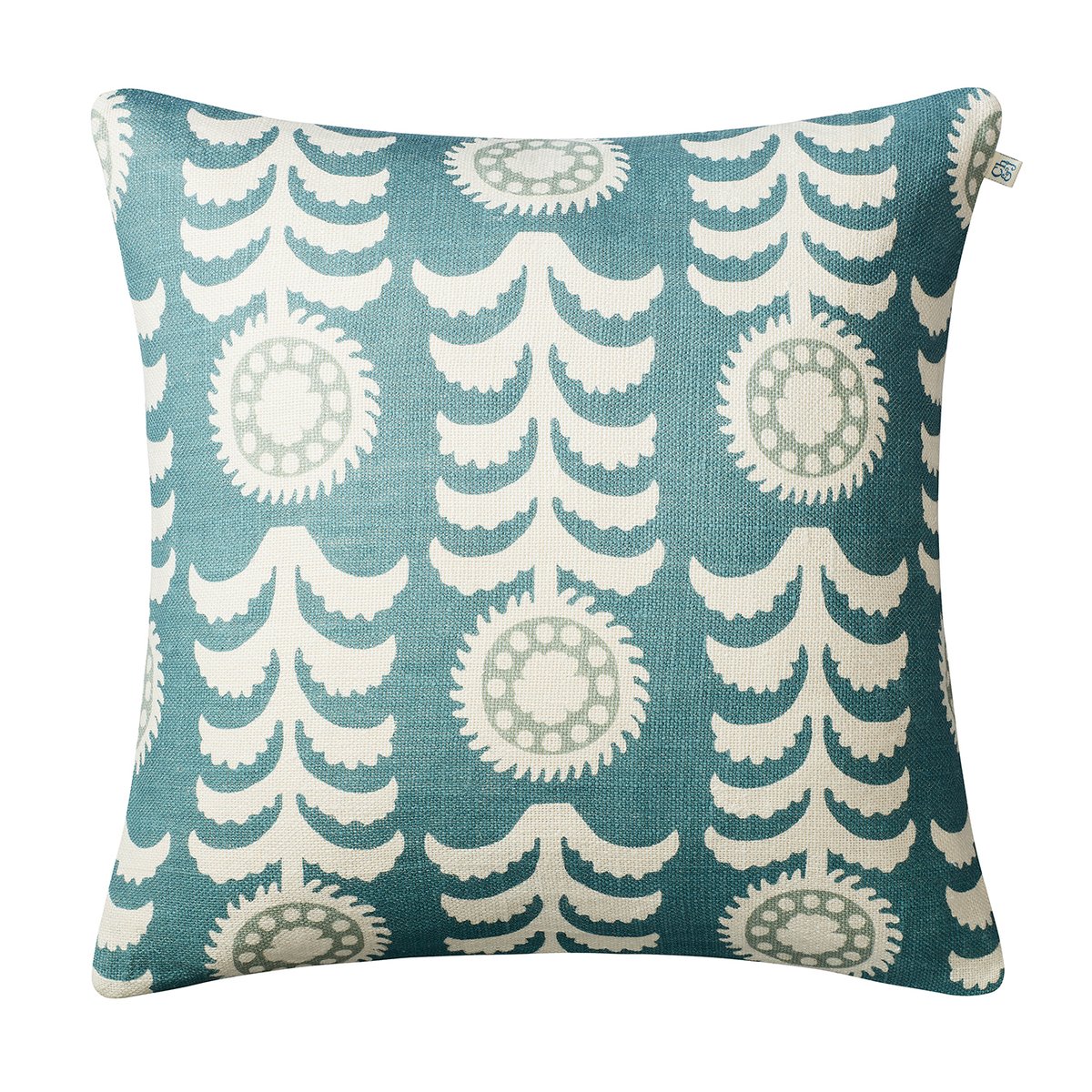 Bilde av Chhatwal & Jonsson Alok putetrekk 50 x 50 cm White-blue-aqua