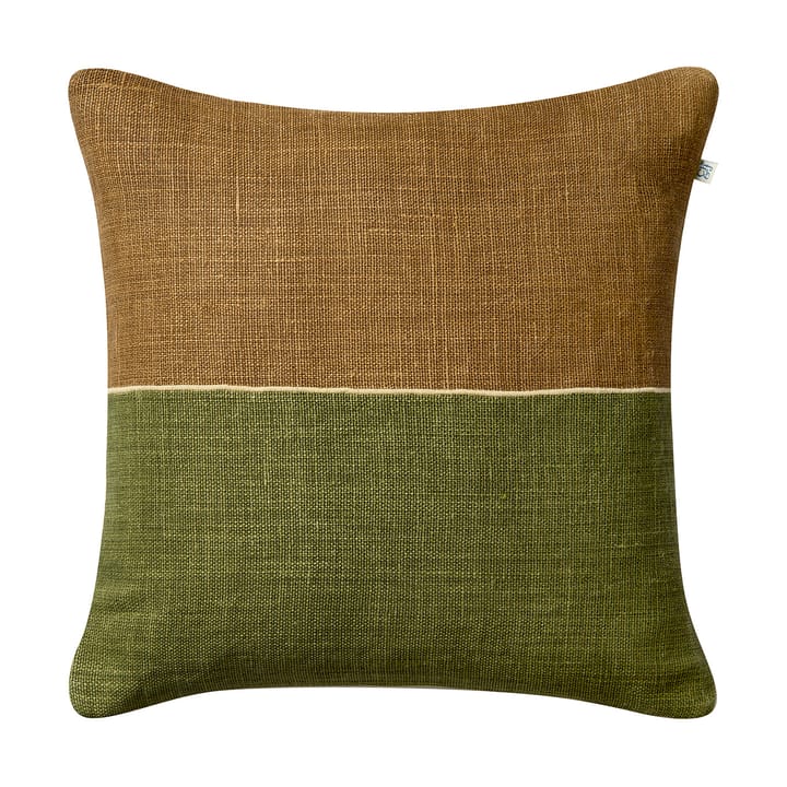 Amol putetrekk 50 x 50 cm - Taupe-cactus green - Chhatwal & Jonsson