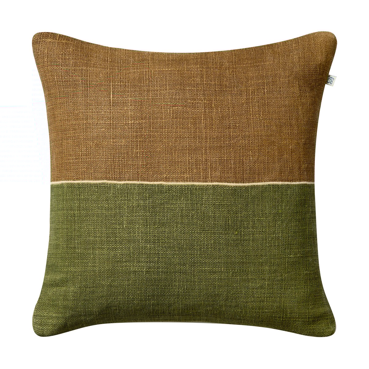 Bilde av Chhatwal & Jonsson Amol putetrekk 50 x 50 cm Taupe-cactus green