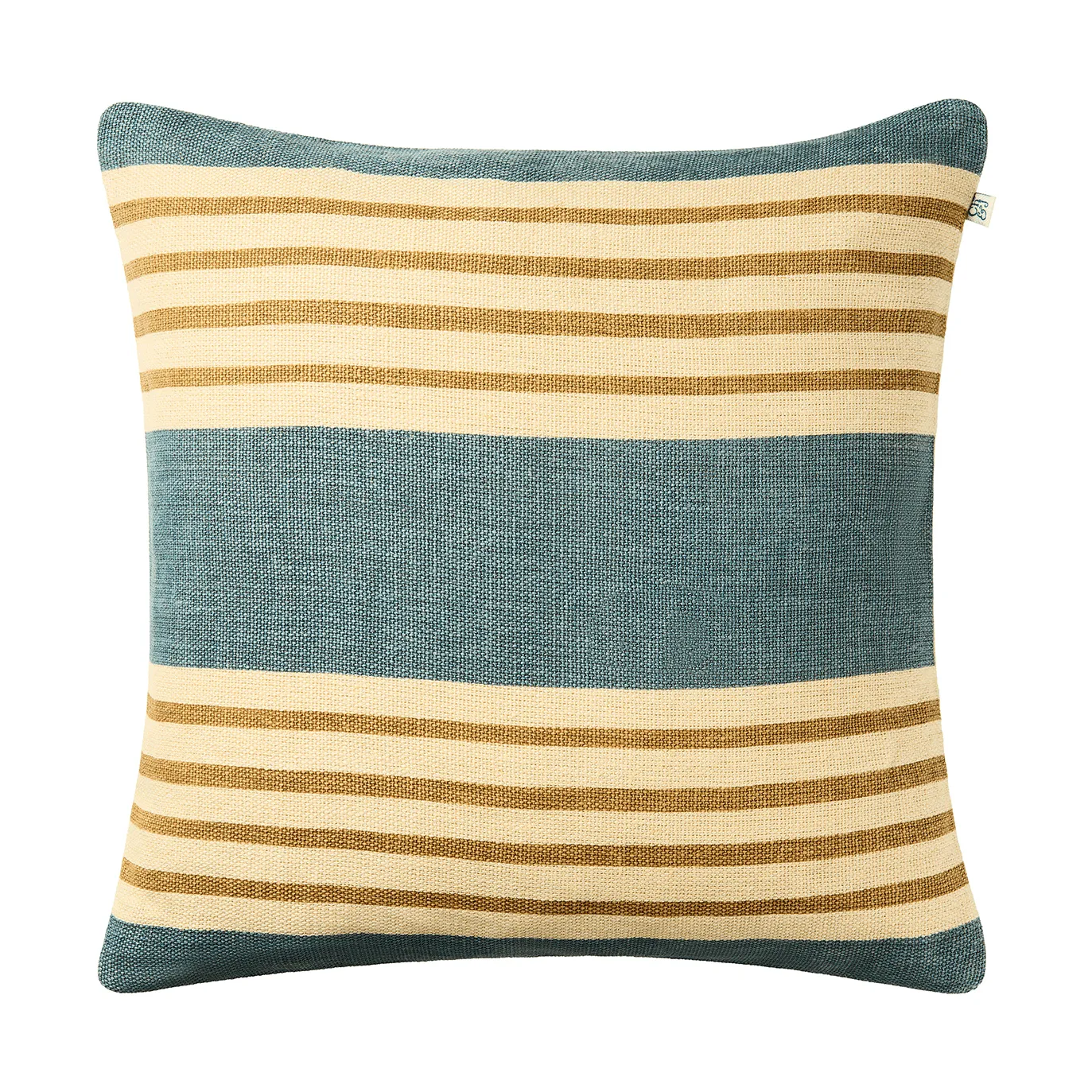 Aria putetrekk, Heaven blue-khaki, 50x50 cm Chhatwal & Jonsson