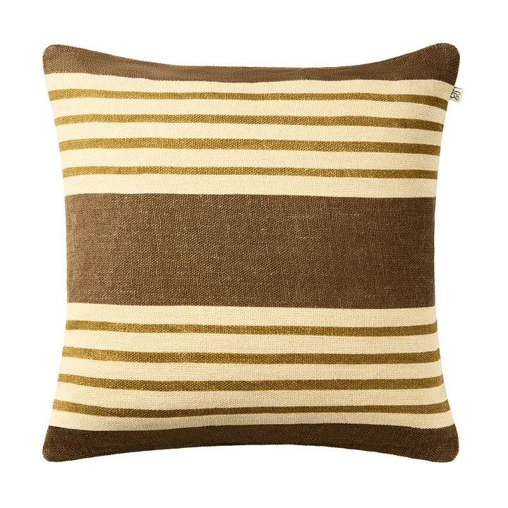 Aria putetrekk - Taupe-masala yellow, 50x50 cm - Chhatwal & Jonsson