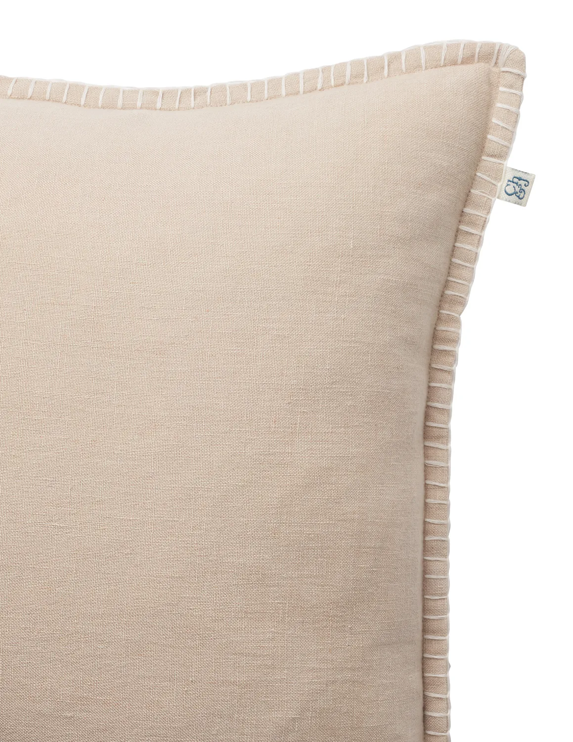 Arun putetrekk 50 x 50 cm, Tan-off white Chhatwal & Jonsson