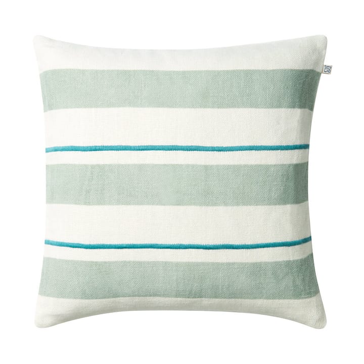 Assam putetrekk 50x50 cm - Aqua-heaven blue - Chhatwal & Jonsson