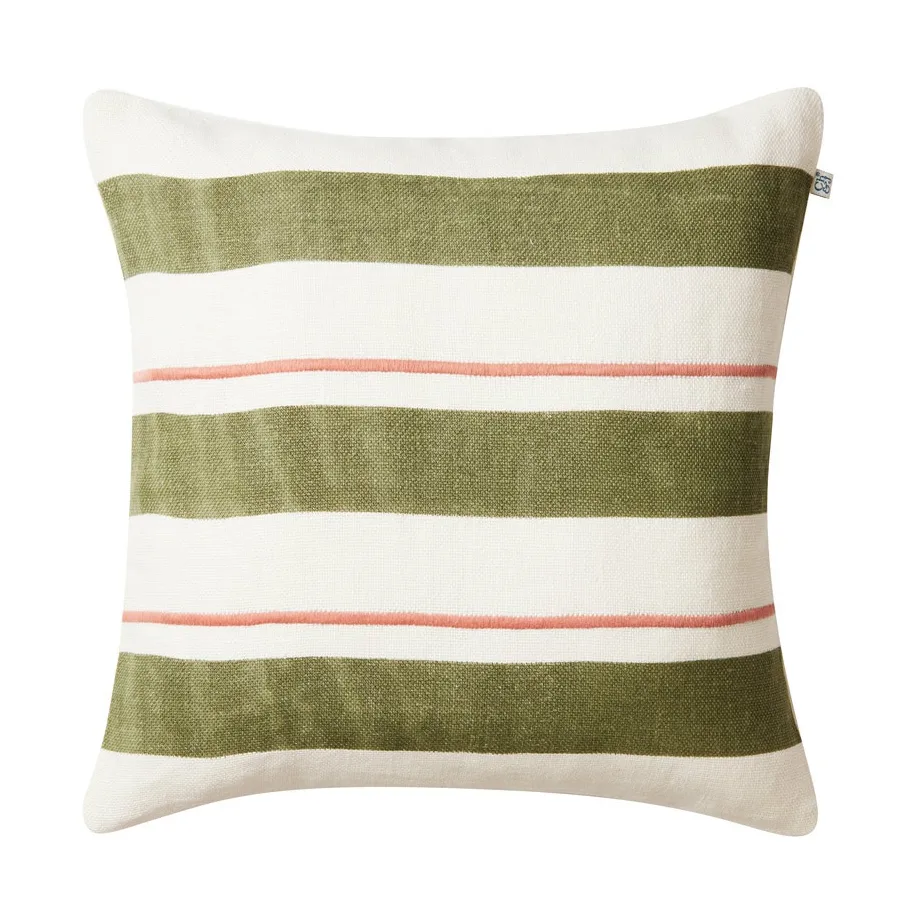 Assam putetrekk 50x50 cm, Cactus green-rose Chhatwal & Jonsson