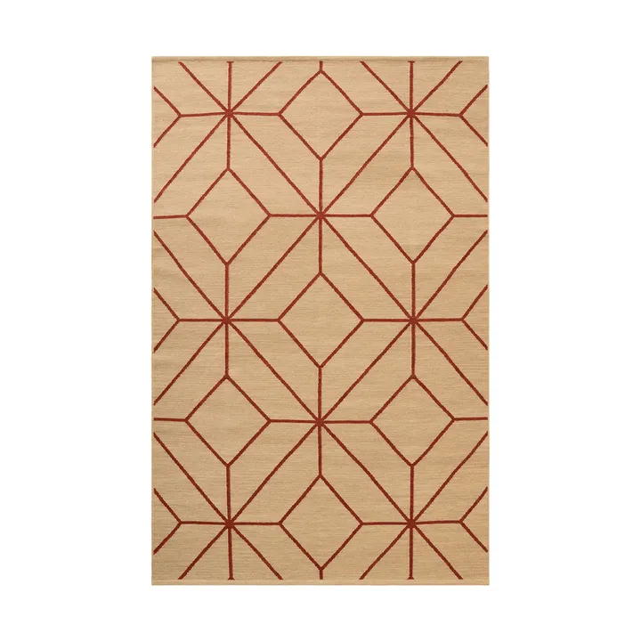 Ayur teppe - Beige-Rust, 270x180 cm - Chhatwal & Jonsson
