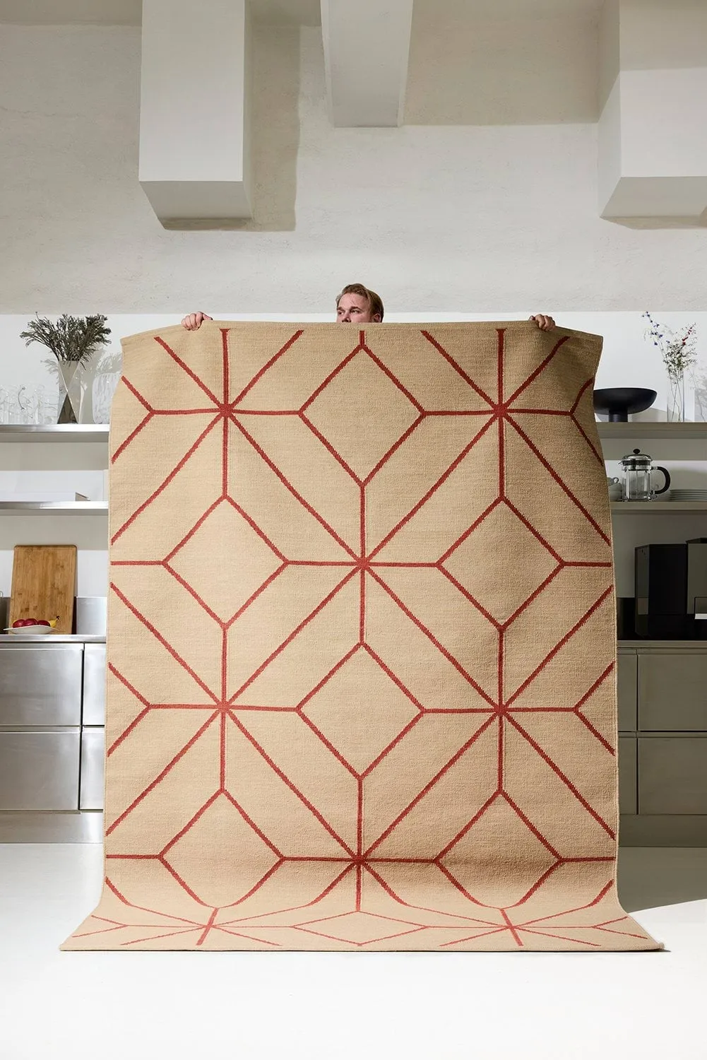Ayur teppe, Beige-Rust, 320x230 cm Chhatwal & Jonsson