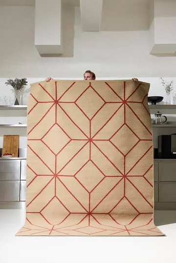 Ayur teppe - Beige-Rust, 320x230 cm - Chhatwal & Jonsson