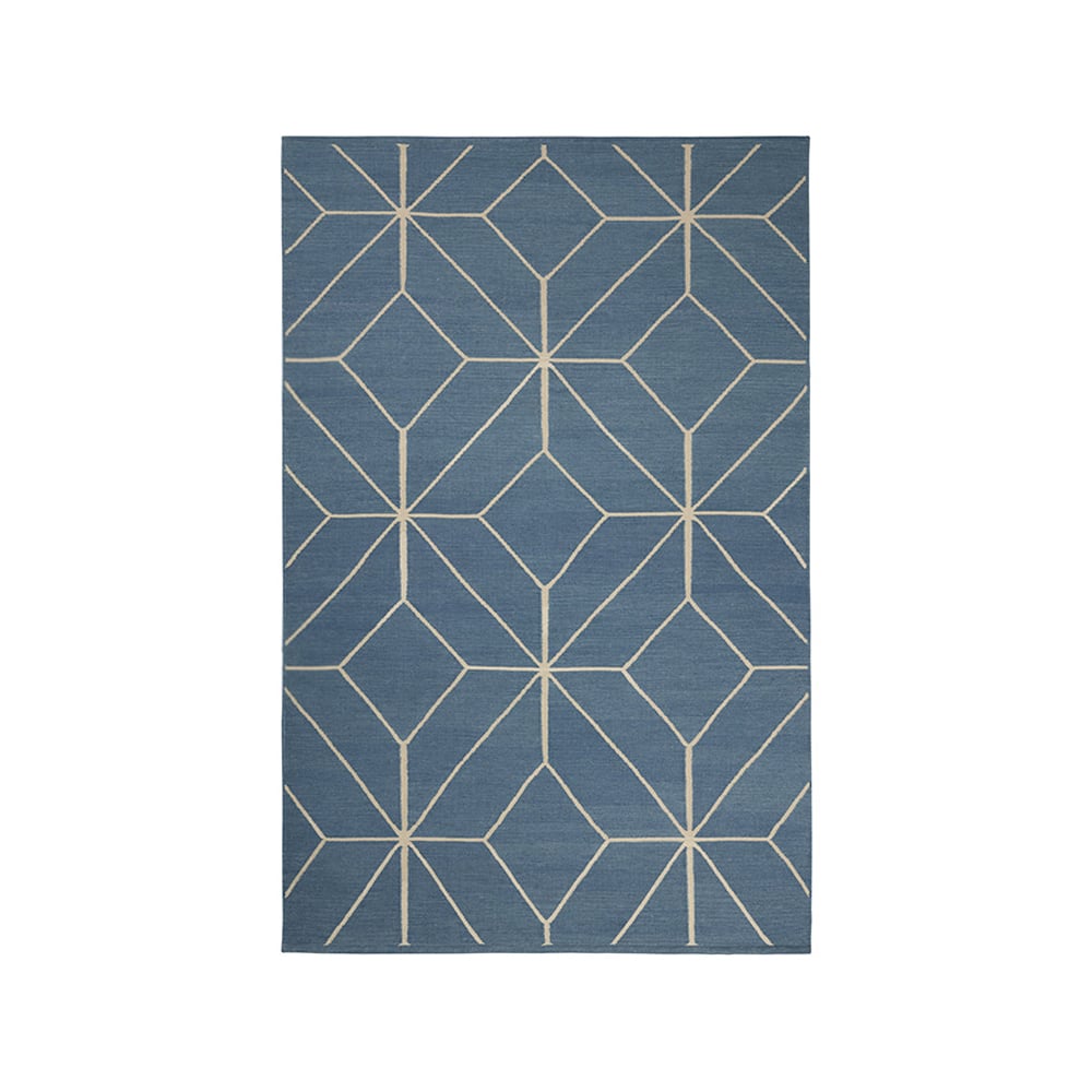 Bilde av Chhatwal & Jonsson Ayur teppe Heaven blue/off-white 230 x 320 cm