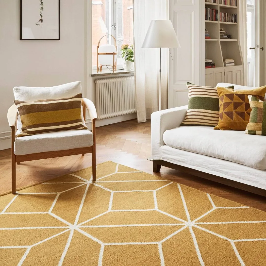 Ayur teppe, Masala Yellow-Off White, 270x180 cm Chhatwal & Jonsson