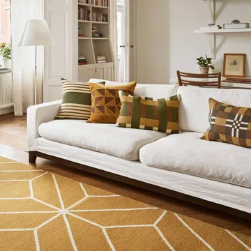 Ayur teppe - Masala Yellow-Off White, 320x230 cm - Chhatwal & Jonsson