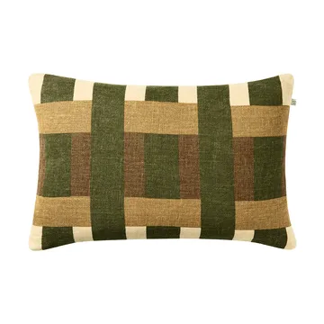 Benaras putetrekk - Cactus Green-Taupe-Khaki, 40x60 cm - Chhatwal & Jonsson