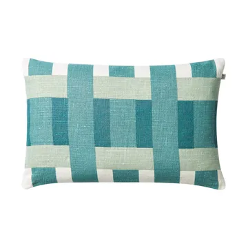 Benaras putetrekk - Heaven blue-aqua-palace blue, 40x60 cm - Chhatwal & Jonsson