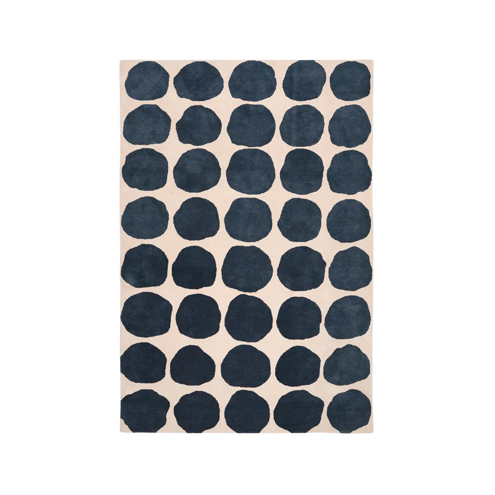 Big Dots teppe, light khaki/blue melange, 230 x 320 cm Chhatwal & Jonsson