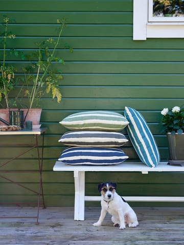 Block Stripe utendørspute 40x60 cm - Sage-off white - Chhatwal & Jonsson