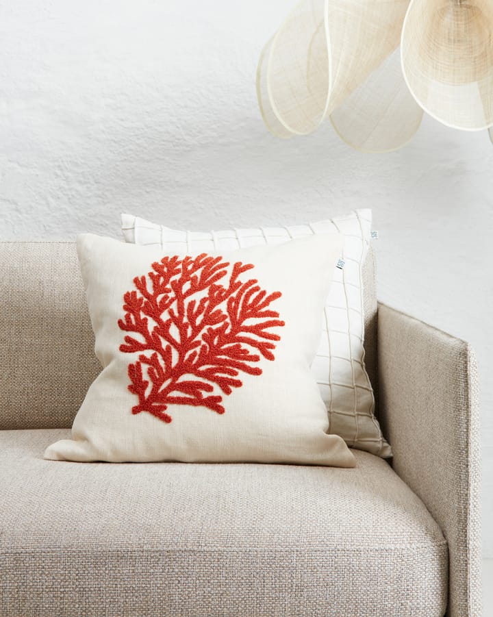 Coral putetrekk 50 x 50 cm, Orange Chhatwal & Jonsson