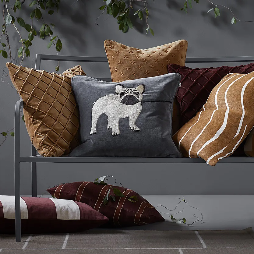 Deva putetrekk 50 x 50 cm, Masala yellow Chhatwal & Jonsson