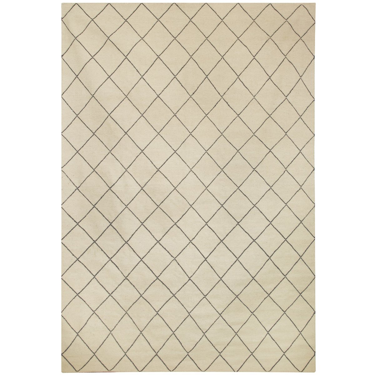 Bilde av Chhatwal & Jonsson Diamond gulvteppe 230x336 cm Off white-grey